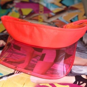Neon Orange Sunvisor